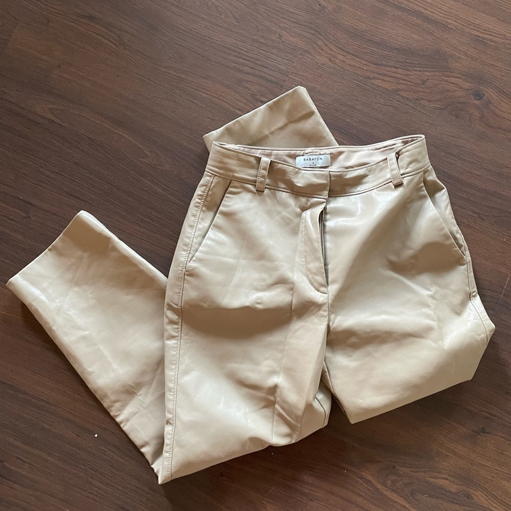 Babaton Leather Pant